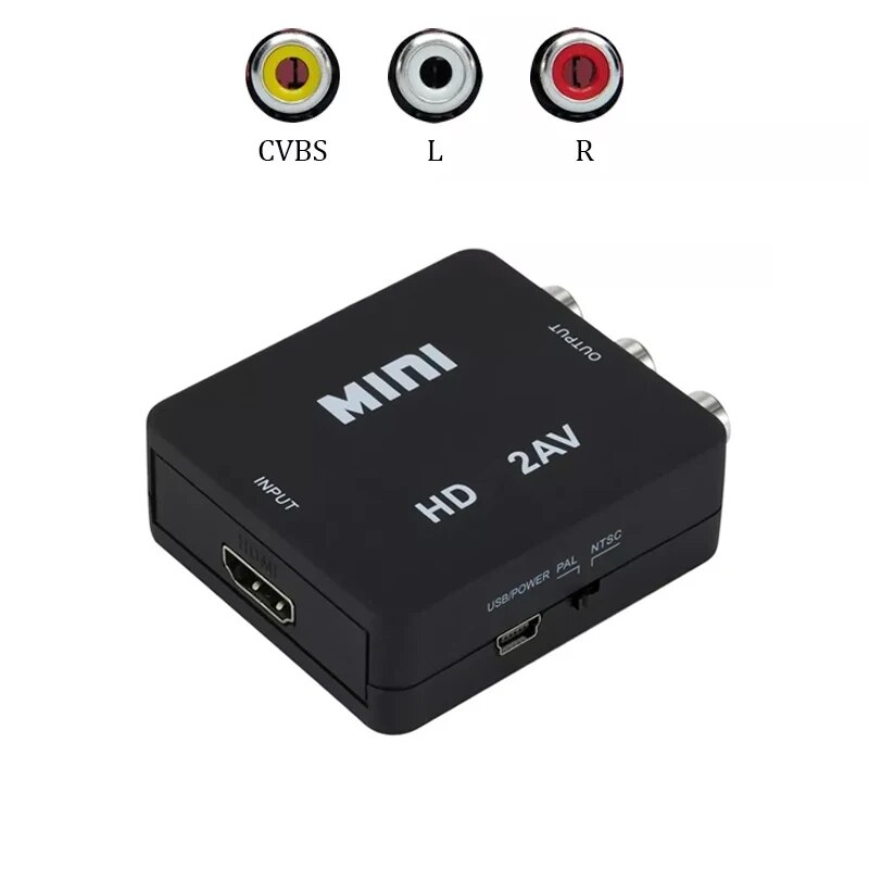 HDMI ȣȯ TO AV CVSB L R Ϸ , HD    ڽ, HD  1080P  NTSC PAL 